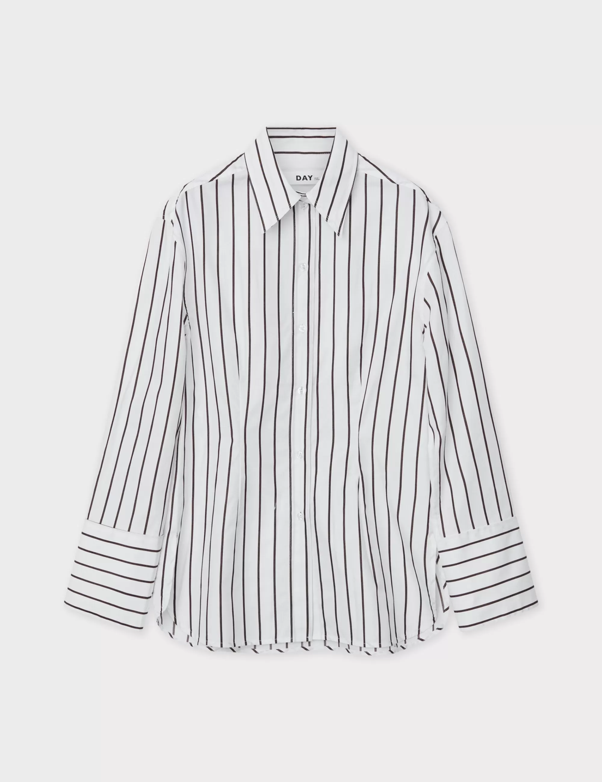 Fashion DAY Birger et Mikkelsen Julia - Modern Stripe RD - BRIGHT WHITE BRIGHTWHITE