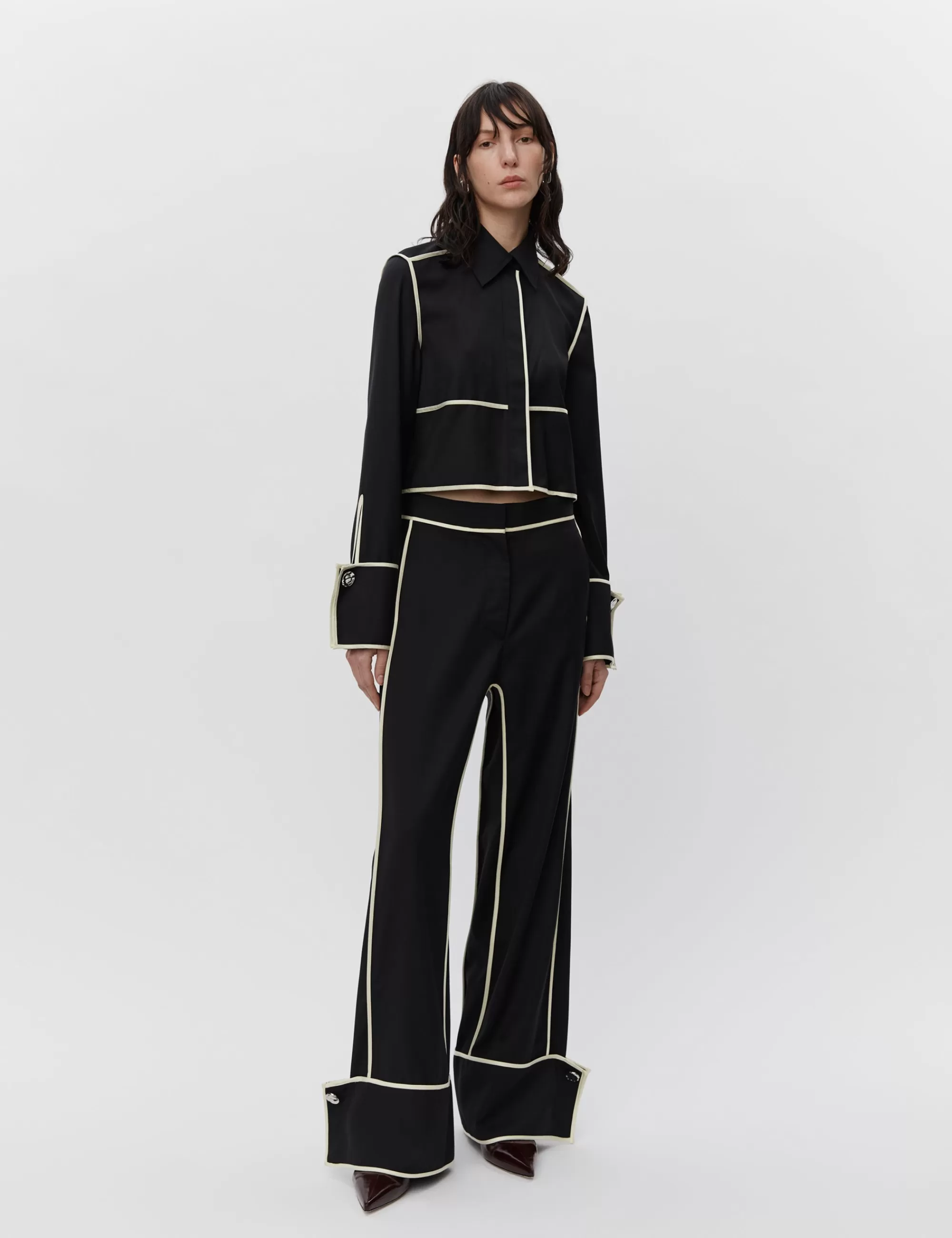 New DAY Birger et Mikkelsen Tessa - Refined Suiting Blend - BLACK